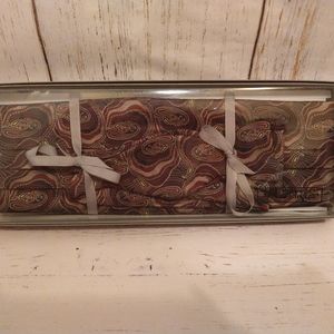 New Robert Talbott paisley bowtie and cummerbund